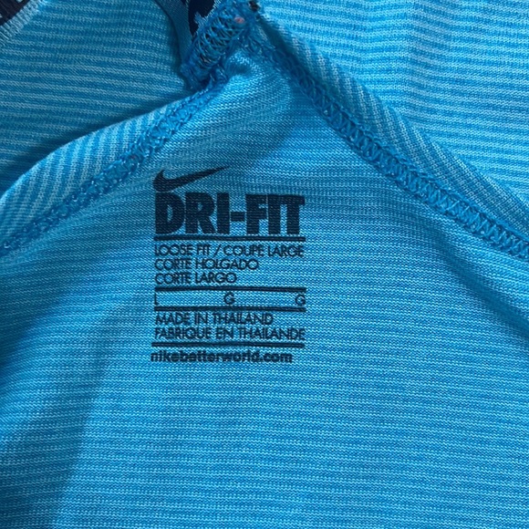 Blue Nike Tank top. Size L - Picture 3 of 3